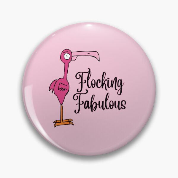 Artikelvorschau, Flocking Fabulous Flamingo von Everything Eli entworfen und verkauft von EverythingEli.