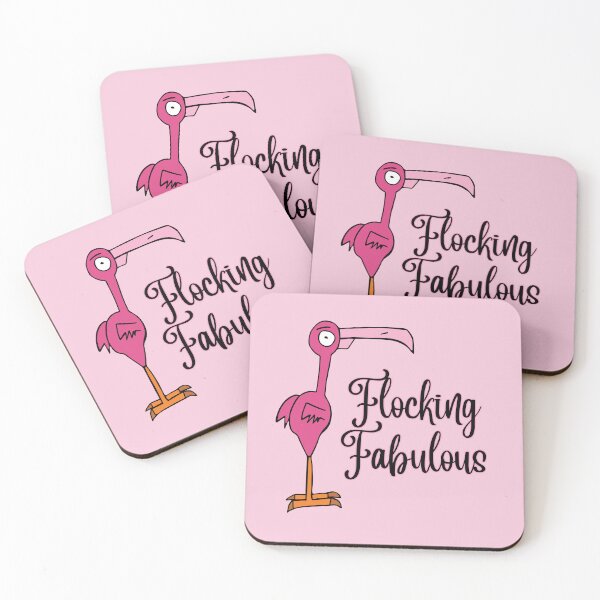 Item preview, Flocking Fabulous Flamingo by Everything Eli designed and sold by EverythingEli.