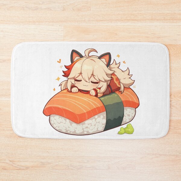 Item preview, Game Chibi Sushi Maki Kazuha Genshin Impact Kawaii designed and sold by CarlosBender.