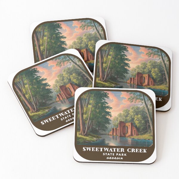 Item preview, Vintage Sweetwater Creek State Park (Georgia State Park) designed and sold by RabbitK.