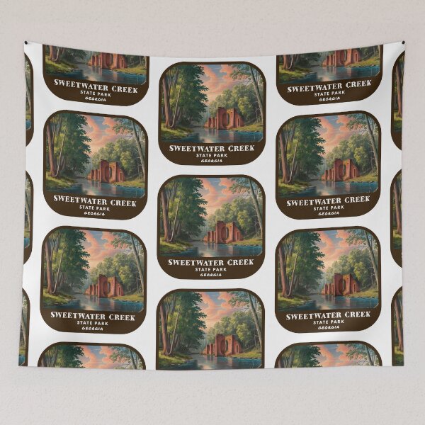 Item preview, Vintage Sweetwater Creek State Park (Georgia State Park) designed and sold by RabbitK.