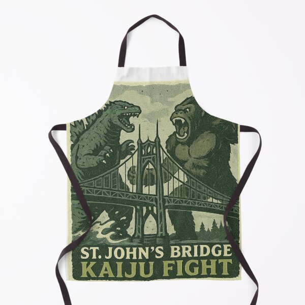 Item preview, St. John’s Bridge Kaiju Fight designed and sold by TD23PDX.