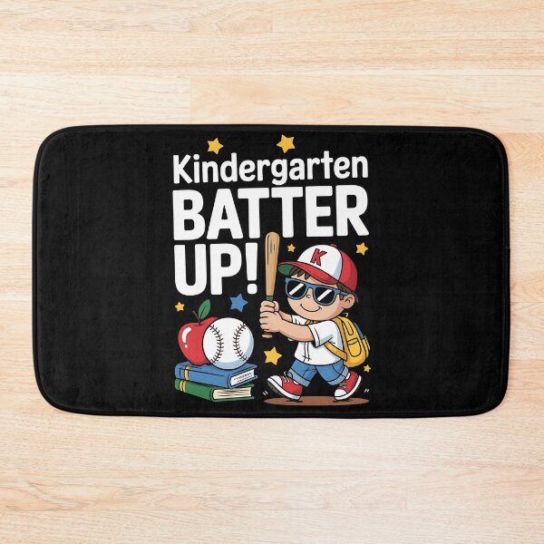 Item preview, Kindergarten Batter Up Baseball Back to School Teacher designed and sold by BakeryDozen.
