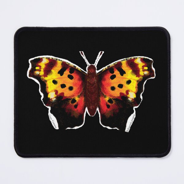 Item preview, Gray Comma Butterfly designed and sold by Pennypaints.