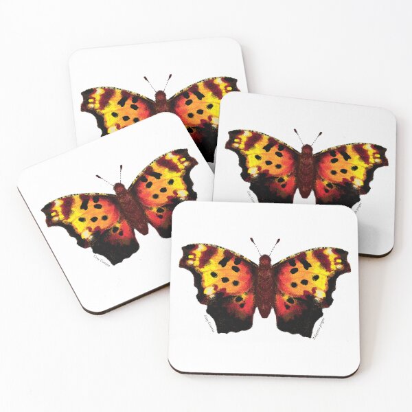 Item preview, Gray Comma Butterfly designed and sold by Pennypaints.