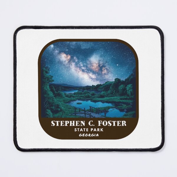 Item preview, Vintage Stephen C. Foster State Park (Georgia State Park) designed and sold by RabbitK.