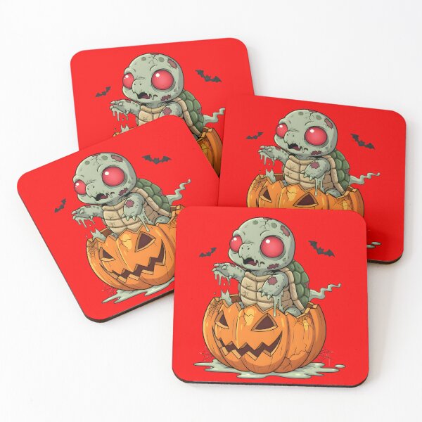 Item preview, Dark Zombie Turtle – Creepy Cartoon Halloween 2025 Horror Design designed and sold by PreeCha Art & Co..