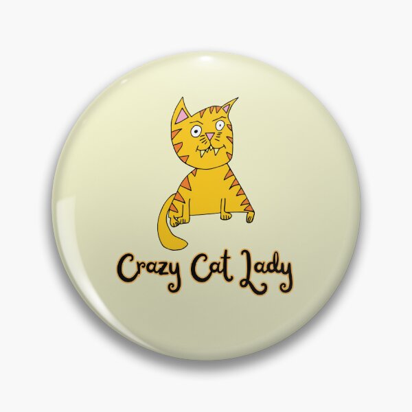 Item preview, Crazy Cat Lady Phil the Cat by Everything Eli designed and sold by EverythingEli.