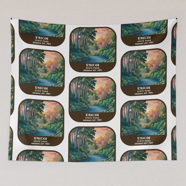 Item preview, Vintage Unicoi State Park (Georgia State Park) designed and sold by RabbitK.