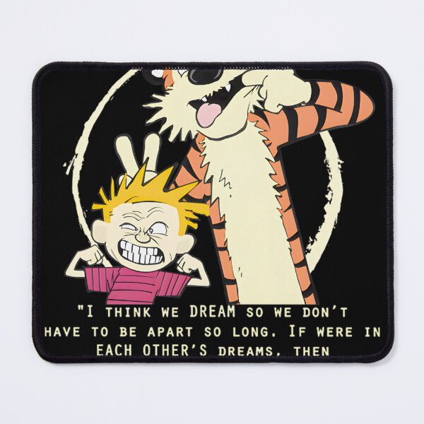 Item preview, Dream Friends: Boy & Tiger Duo Quote - Funny Cartoon Pals Gift designed and sold by TJPreuss.