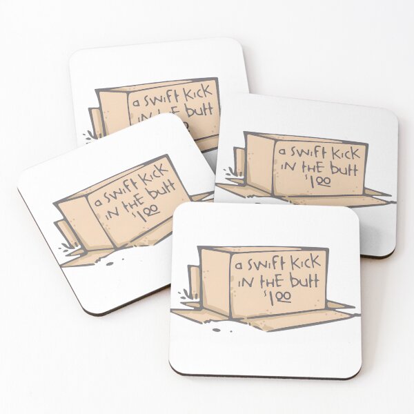 Item preview, Swift Kick In The Butt Motivational Box Humor designed and sold by TJPreuss.