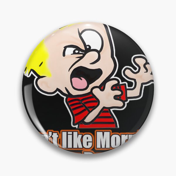 Item preview, I Don't Like Mornings or Morning People - Grumpy Vibe designed and sold by TJPreuss.