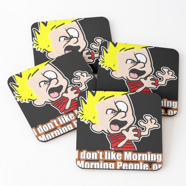 Item preview, I Don't Like Mornings or Morning People - Grumpy Vibe designed and sold by TJPreuss.