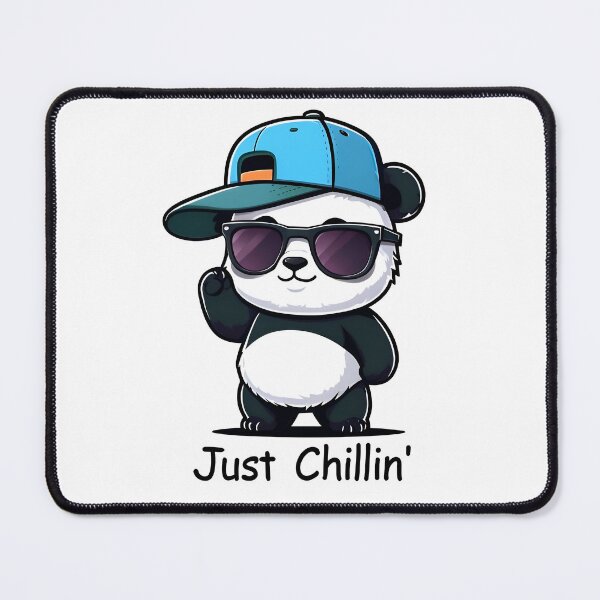 Item preview, Cute Kawaii Panda Bear Just Chilling designed and sold by HobsS.