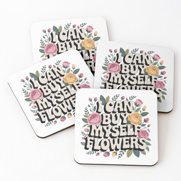 Item preview, I Can Buy Myself Flowers, Self Love designed and sold by graphic-genie.