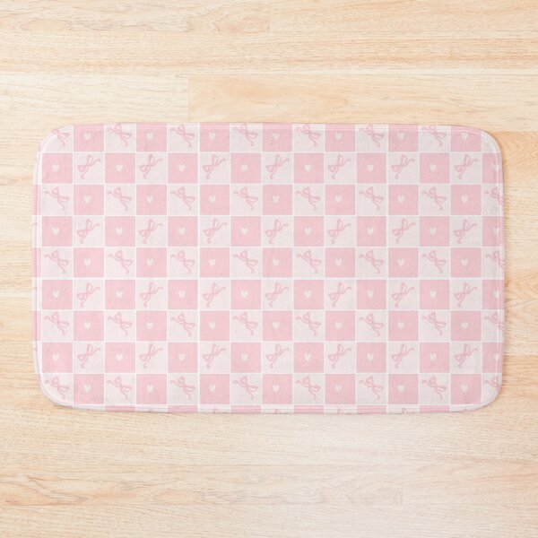 Item preview, Pretty Pink Bow & Heart Checker Pattern Coquettecore Aesthetic designed and sold by smeraldosecrets.