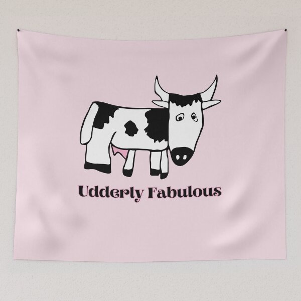 Item preview, Udderly Fabulous Cow by Everything Eli designed and sold by EverythingEli.