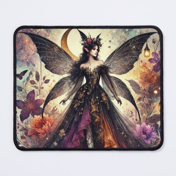 Item preview, Morrivelle Duskbloom - Enchantment of the Midnight Veil designed and sold by Dream Bloom Gallery.