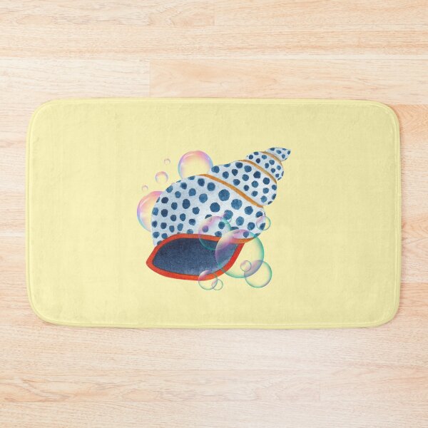 Item preview, Seashell of blue polka designed and sold by andrasdesignssss.