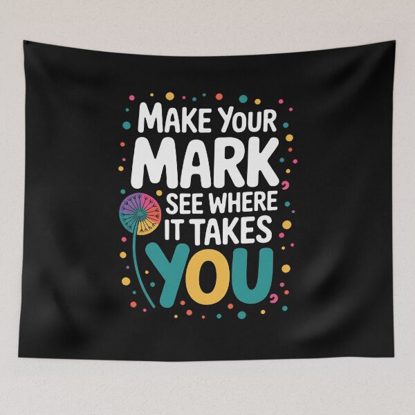 Item preview, Make Your Mark Dandelion Happy Dot Day Teacher designed and sold by BakeryDozen.