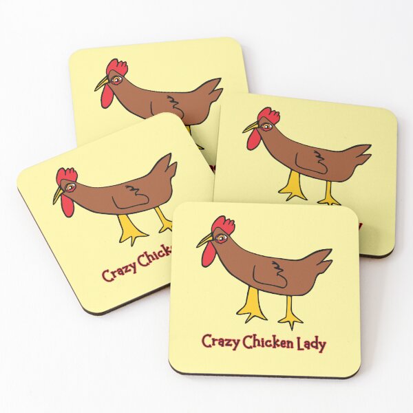 Item preview, Crazy Chicken Lady by Everything Eli designed and sold by EverythingEli.