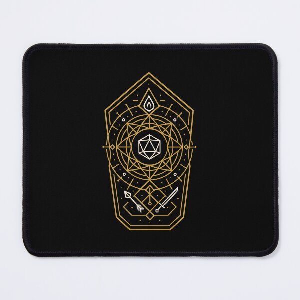 Item preview, Character Classes Sacred Geometry with D20 Dice Tabletop RPG designed and sold by pixeptional.