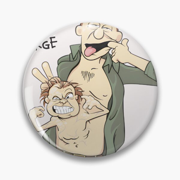 Item preview, Kuato and George: Give 'Em The Guns! designed and sold by TobiasCorrea.