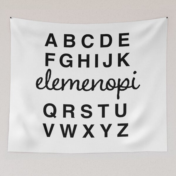 Item preview, L M N O P designed and sold by Designsderemi.