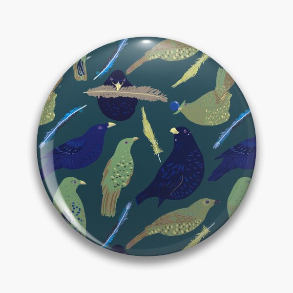 Item preview, Australian Blue Satin Bower Bird designed and sold by Lozzie Eliza Designs.