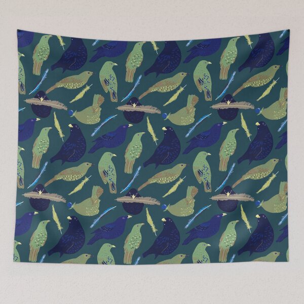 Item preview, Australian Blue Satin Bower Bird designed and sold by Lozzie Eliza Designs.