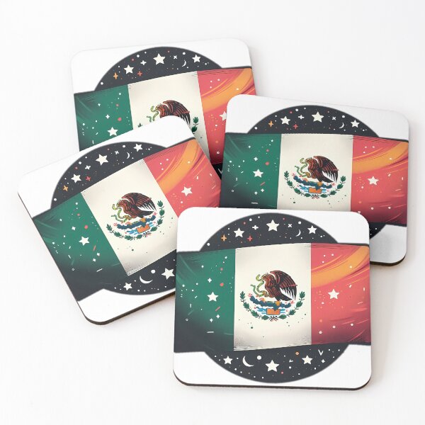 Item preview, mexican flag  designed and sold by NCNGDESIGN.
