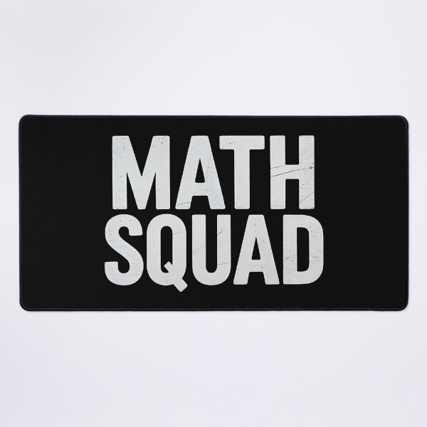 Item preview, Math Squad - Teacher School designed and sold by BakeryDozen.