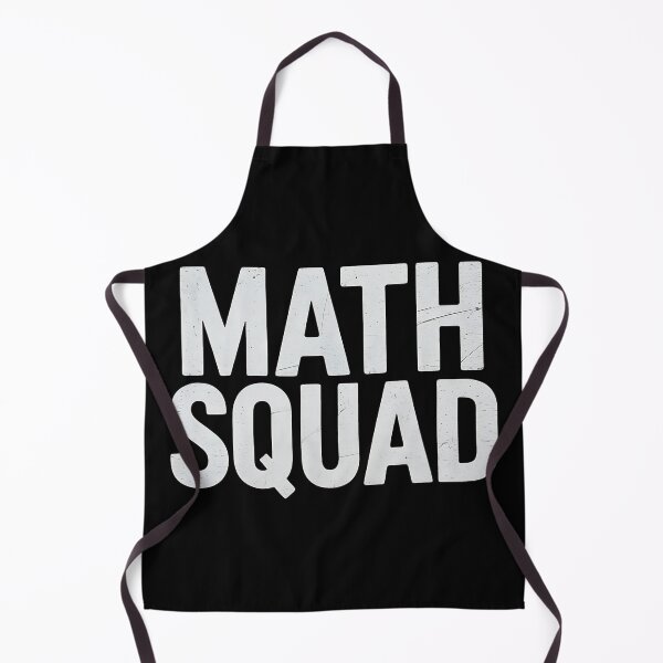 Item preview, Math Squad - Teacher School designed and sold by BakeryDozen.