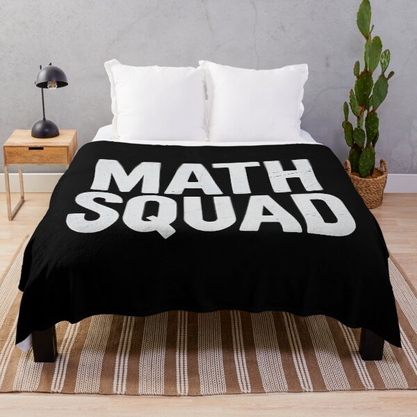 Item preview, Math Squad - Teacher School designed and sold by BakeryDozen.
