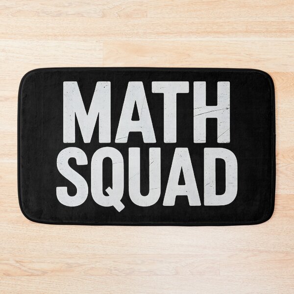 Item preview, Math Squad - Teacher School designed and sold by BakeryDozen.