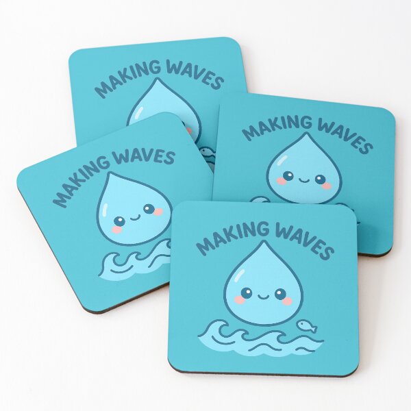 Item preview, Kawaii Water Elemental – Making Waves designed and sold by DreamMachine69.