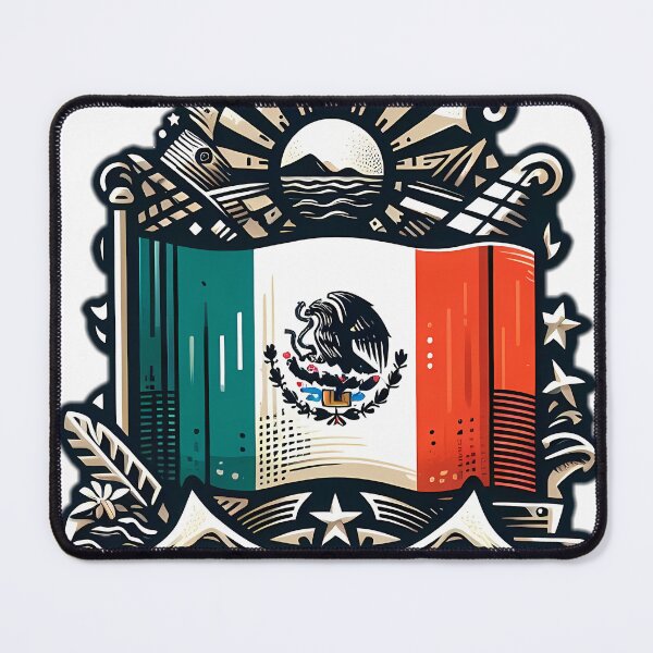 Item preview, mexican flag designed and sold by NCNGDESIGN.