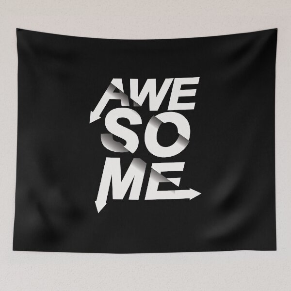 Item preview, Awesome Bold Typography – Motivation Hoodie & Gift for Goal Crushers designed and sold by DreamFlux.