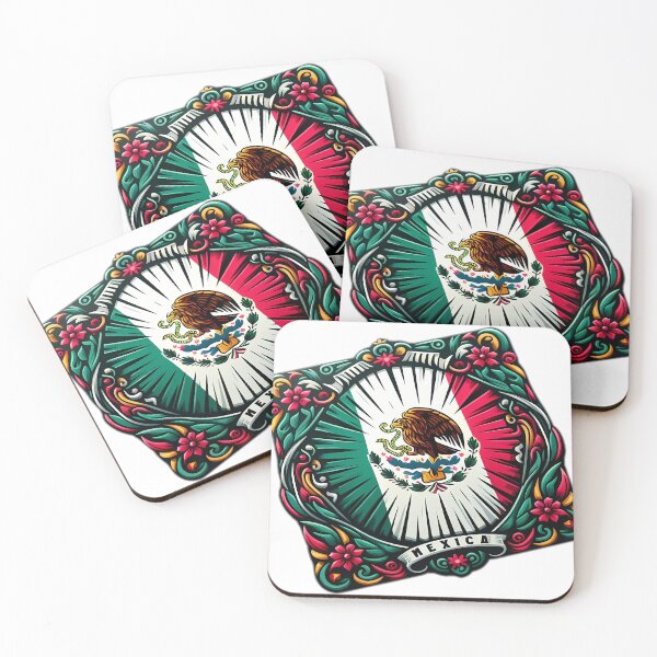 Item preview, mexican flag  designed and sold by NCNGDESIGN.