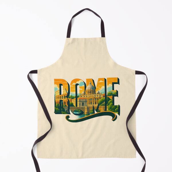 Item preview, Rome, Italy - Colosseum & Vatican Typography Art designed and sold by Myra365Art.