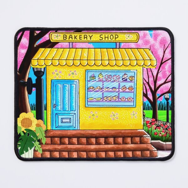 Item preview, Yellow Bakery Shop On The Corner designed and sold by Soxybabe12.