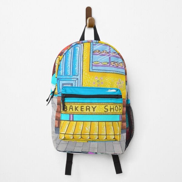 Item preview, A Cute Yellow Bakery Cafe In The City designed and sold by Soxybabe12.