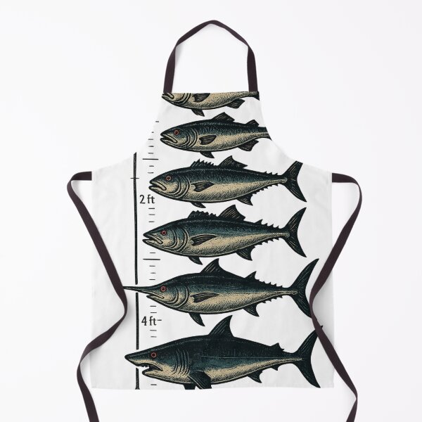 Item preview, Scale of the Beasts – Badass Fish Infographic Design designed and sold by Sabbara.