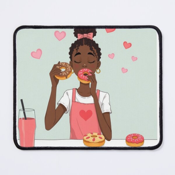 Item preview, Just A Girl Enjoying A Donut designed and sold by Soxybabe12.