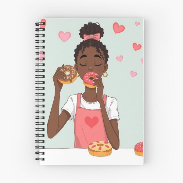 Item preview, Just A Girl Enjoying A Donut designed and sold by Soxybabe12.