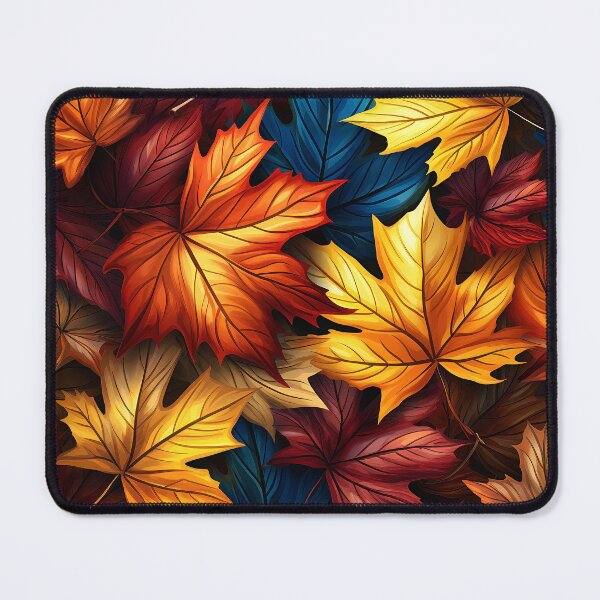 Item preview, Autumn Fall Red And Yellow Leaves Design Art designed and sold by DEC02.