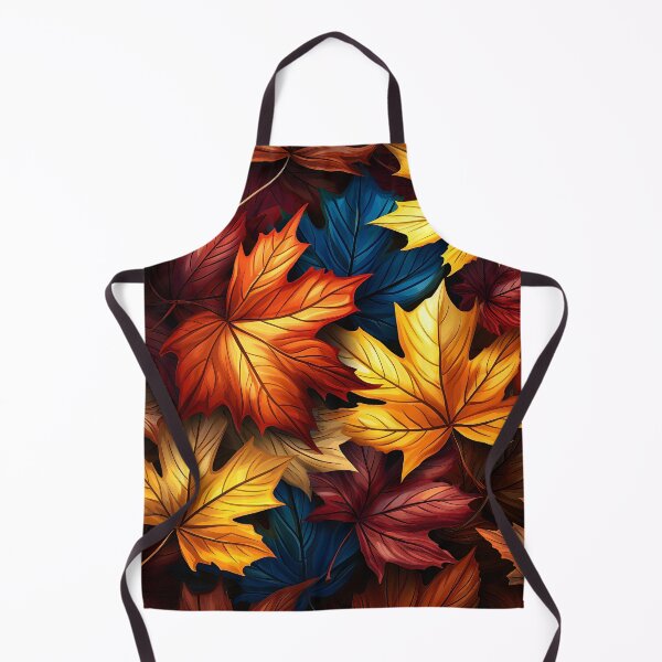 Item preview, Autumn Fall Red And Yellow Leaves Design Art designed and sold by DEC02.
