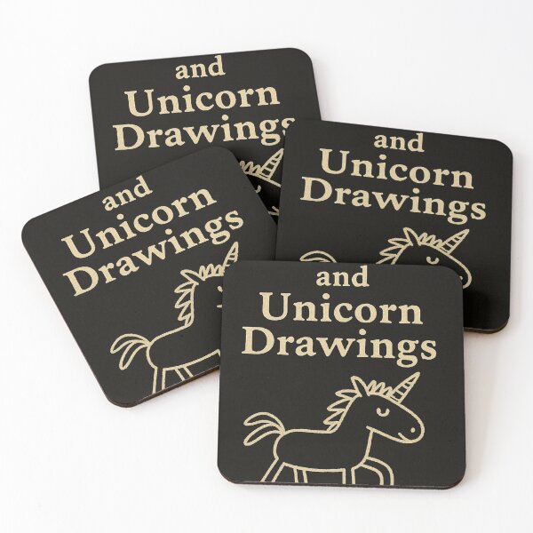 Item preview, Evil Plans and Unicorn Drawings designed and sold by RazorSpark.