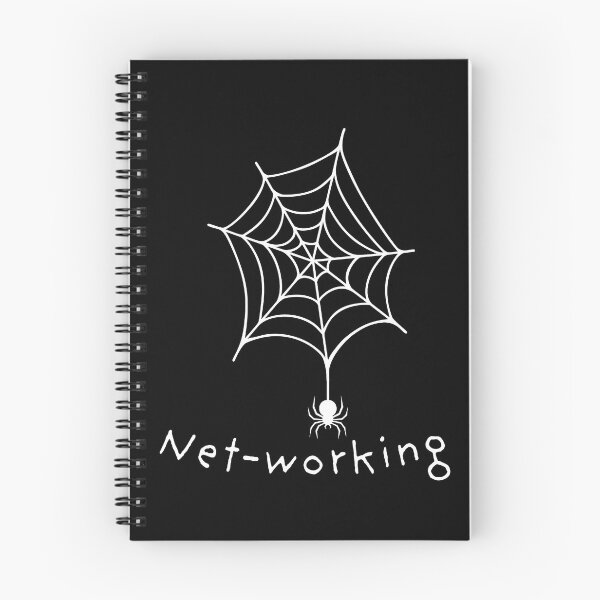 Item preview,  Spider in a web networking designed and sold by OctopusStudio.