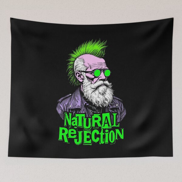 Item preview, Charles Darwin Punk Natural Selection Rejection Fun Science designed and sold by GrandeDuc.